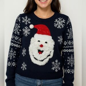 Women’s Ugly Christmas Santa Sweater